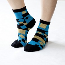 женские носки с рисунком- геометрические фигуры L-L019
